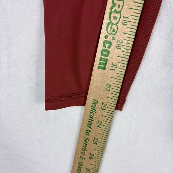 New Spiritual Gangster Brick Red Ada High Waisted 7/8 Leggings Size Medium - Picture 9 of 15